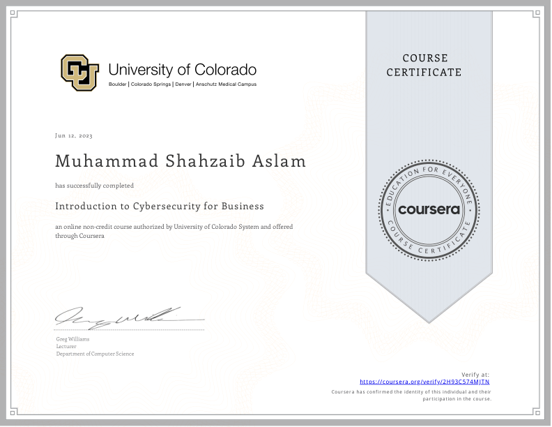 Cyber Security for Busniess